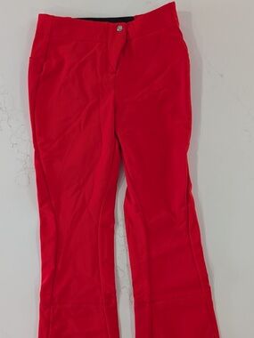 Fusalp Tipi III Women's Ski Pants Red Waterproof Schoeller Size 40 FR